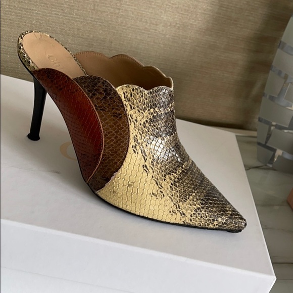 Chloe python mules - Picture 7 of 7
